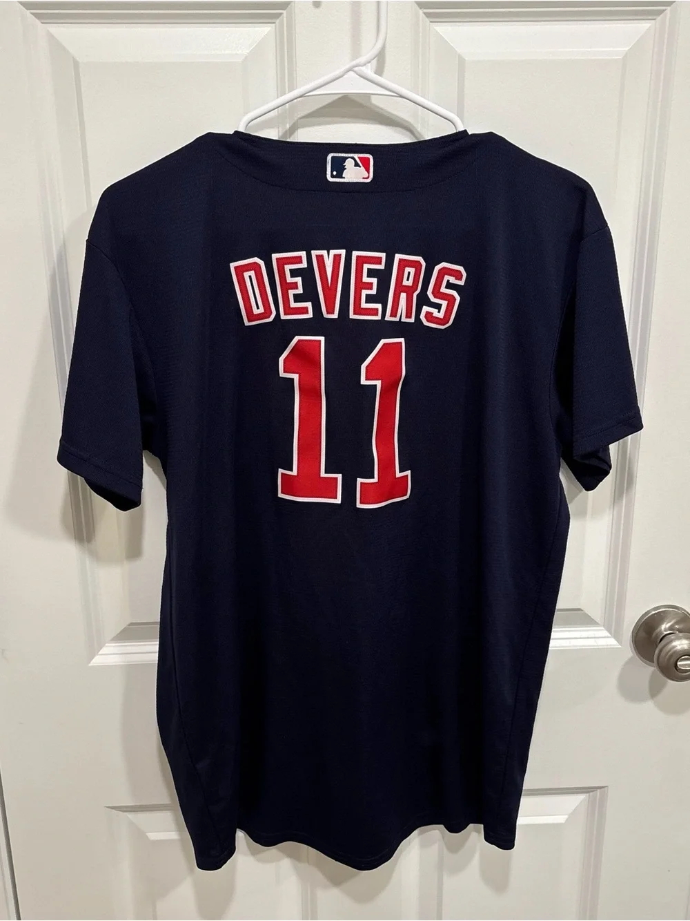 Boys Nike Boston Red Sox Rafael Devers #11 Blue Baseball Jersey Size XL